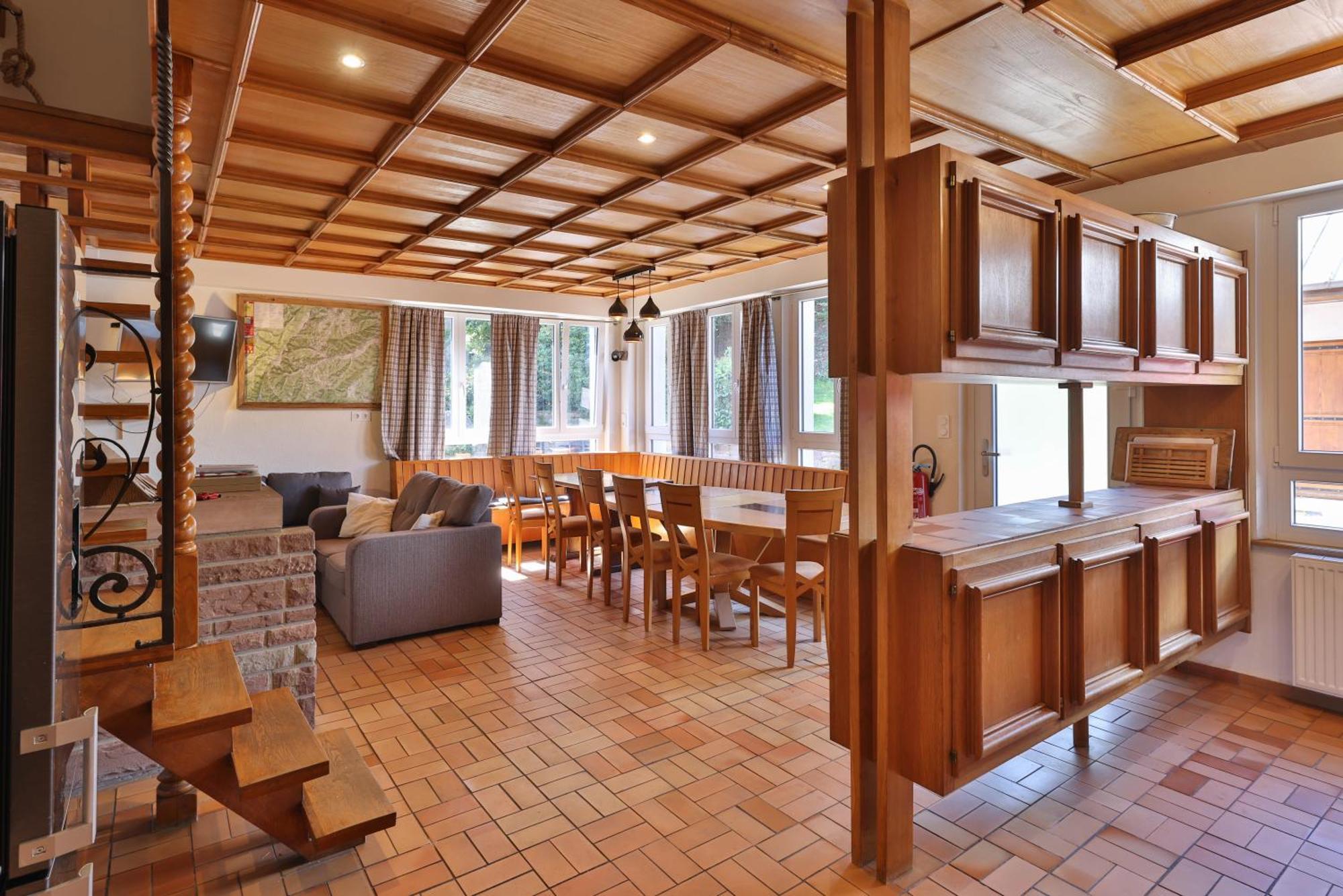 Locations des 3 sommets avec Sauna et Spa en Alsace Sondernach Extérieur photo